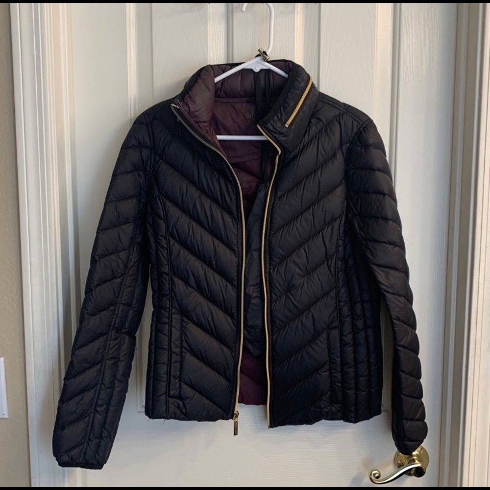 Michael Kors Hooded Puffer Jacket